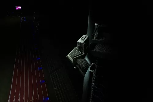 LED-es reflektor kültéri spotlámpa szabályozható 1200W 162000lm 5700K IP66 szürke reflektor Ledvance