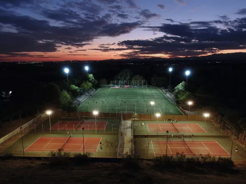 LED reflektor kültéri spotlámpa 290W 40600lm 4000K IP66 Black Floodlight Ledvance