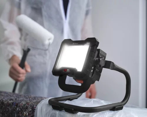 Floodlight LED spotlámpa újratölthető állványon hordozható munkavégzés 40W 4500lm 6500K IP54 Black Worklight Ledvance