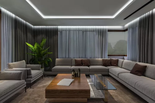 LED szalagos lámpatest 5m 24W 3000K meleg fehér LEDVANCE