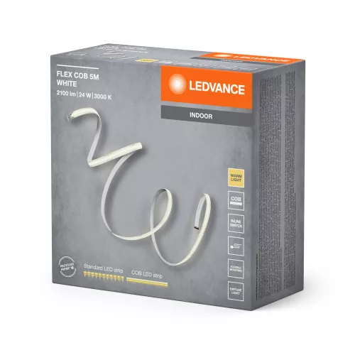 LED szalagos lámpatest 5m 24W 3000K meleg fehér LEDVANCE
