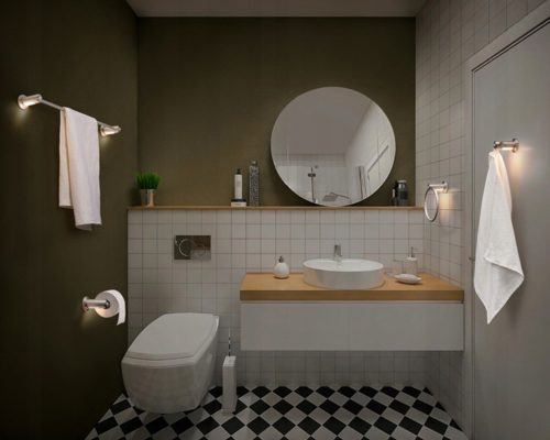 LED törölközőkampó horogtartó LEDVANCE mozgásérzékelővel