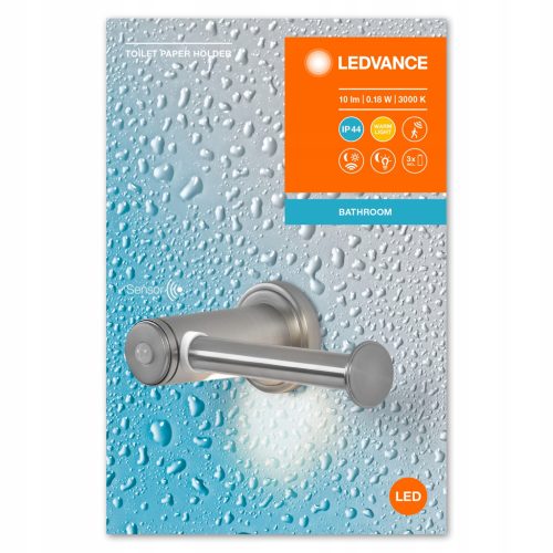LED papírakasztó horogtartó LEDVANCE mozgásérzékelővel