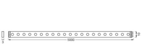 LED szalag 20W RGB Audio TV távirányító 5M Flex Audio Ledvance