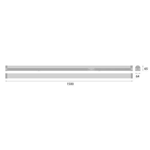 LINEAR COMBO LED szalaglámpa 60W 9000lm CCT mozgásérzékelő 150cm LEDVANCE