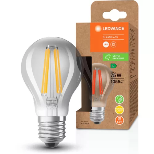 E27 A60 LED izzó 5W = 75W 1055lm 3000K 300° LEDVANCE