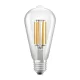 E27 ST64 LED izzó 4W = 60W 840lm 3000K  320° LEDVANCE Ultra Hatékony izzószál