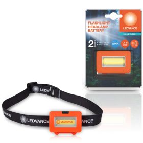   COB LED fejlámpa 3xAAA elemmel működik Könnyű 100lm 4000K LEDVANCE