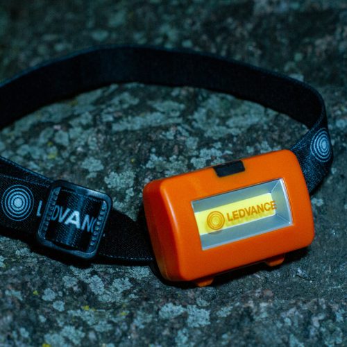 COB LED fejlámpa 3xAAA elemmel működik Könnyű 100lm 4000K LEDVANCE