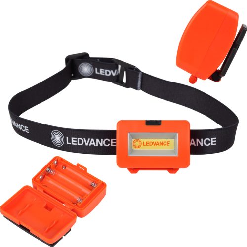 COB LED fejlámpa 3xAAA elemmel működik Könnyű 100lm 4000K LEDVANCE