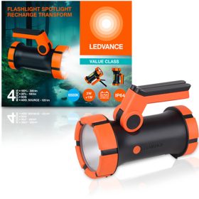   Zseblámpa keresőlámpa IP64 kézi LED újratölthető IP64 3W 300lm kabrió + oldalsó lámpa LEDVANCE