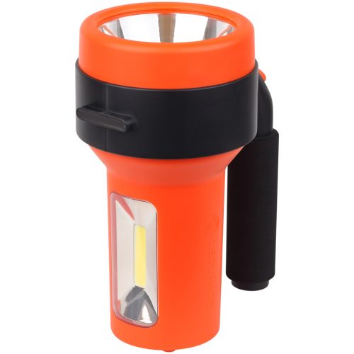 Zseblámpa keresőlámpa kézi LED újratölthető 3W 300lm + LEDVANCE oldalsó lámpa