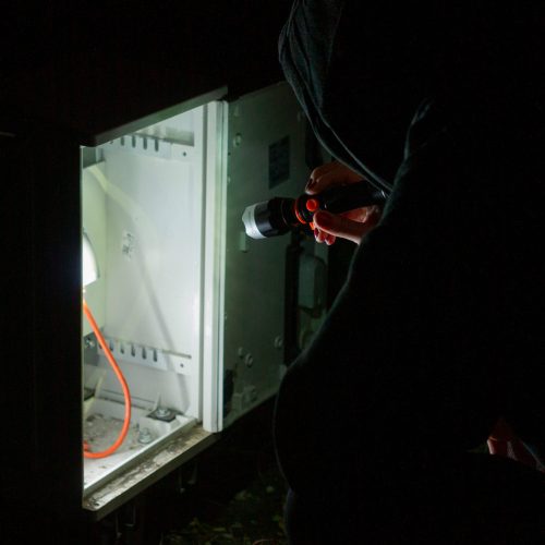 LED taktikai zseblámpa 3,2 W 300 lm USB-C ZOOM LEDVANCE kézi újratölthető lámpa