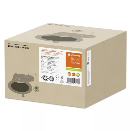 LED Panel Süllyesztett Spotlámpa 13W 1210lm CCT Spot Fehér Beépíthető Világítás Ledvance