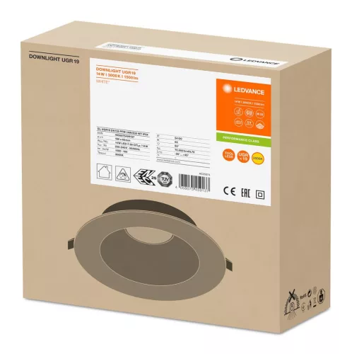 LED Panel Süllyesztett Spotlámpa 14W 1500lm CCT Spot Fehér Beépíthető Világítás Ledvance