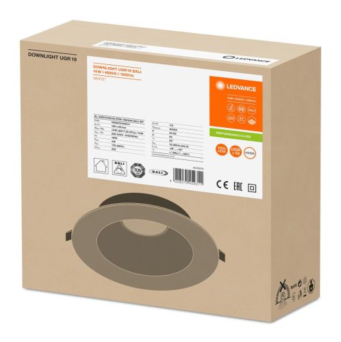 LED panel süllyesztett spotlámpa 14W 1600lm 4000K semleges fényerejű, szabályozható fehér spotlámpa Ledvance