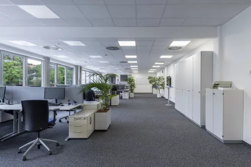 LED panel mennyezeti lámpatest 28W 3640lm 3000K meleg fehér 60x60cm Comfort Ledvance