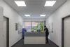 LED panel mennyezeti lámpatest 33W 4320lm 3000K meleg fehér 60x60cm Comfort Ledvance
