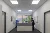 LED panel mennyezeti lámpatest 33W 4320lm 3000K meleg fehér 60x60cm Comfort Ledvance