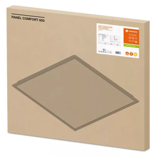 LED panel mennyezeti lámpatest 33W 4320lm 3000K meleg fehér 60x60cm Comfort Ledvance