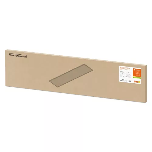 LED Panel Irodai Mennyezeti Lámpa 33W 4320lm 3000K Meleg Fehér 120x30cm UGR19 Comfort Ledvance