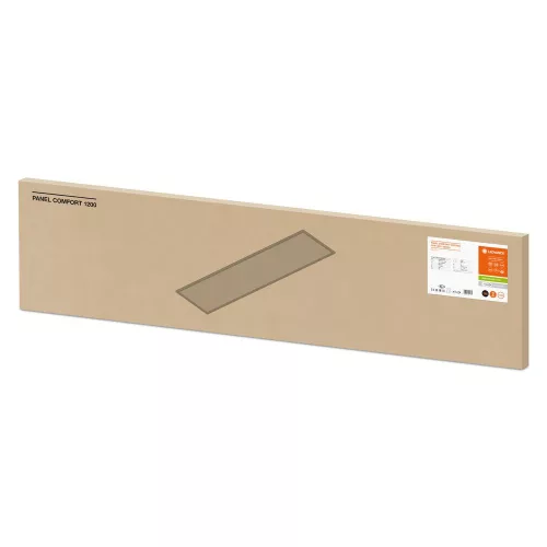 LED panel mennyezeti lámpatest 33W 4320lm 4000K Semleges, szabályozható, felületre szerelhető, süllyesztett, fehér, 120x30cm Comfort Ledvance