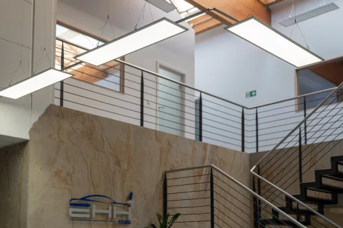 LED Panel Irodai Mennyezeti Lámpa 33W 4320lm 3000K Meleg, Szabályozható, Felületre Szerelt, Süllyesztett, Fehér, 120x30cm UGR19 Comfort Ledvance