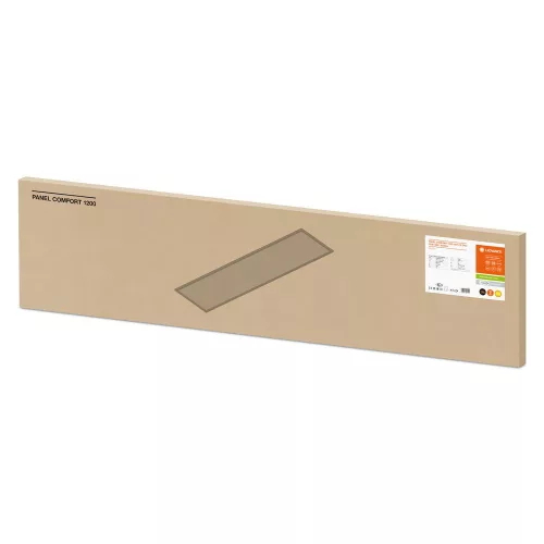 LED Panel Irodai Mennyezeti Lámpa 33W 4320lm 3000K Meleg, Szabályozható, Felületre Szerelt, Süllyesztett, Fehér, 120x30cm UGR19 Comfort Ledvance