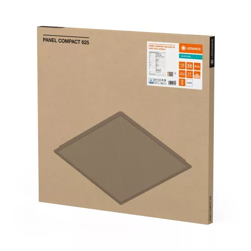 LED Panel Irodai Mennyezeti Lámpa 33W 3630lm 4000K Semleges Fehér 62x62cm UGR19 Compact Ledvance