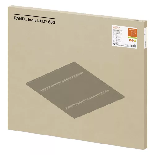 LED Panel Irodai Mennyezeti Lámpa 33W 3800lm 3000K Meleg Színű Süllyesztett 60x60cm UGR16 IndiviLED® Fehér Ledvance