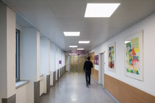 LED panel mennyezeti lámpatest 36W 3600lm 3000K meleg fehér süllyesztett 60x60cm Eco Ledvance