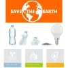 Żarówka LED PCR E14 P45 4.9W = 40W 470lm 4000K 200° Eco Recykling Neutralna LEDVANCE