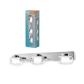   Fürdőszoba LED Falikar Spot fali lámpa IP44 16,5W CCT 3000K-4000K Chrome LEDVANCE