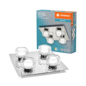   Fürdőszoba LED Falikar Mennyezeti Spot lámpa IP44 22W CCT 3000K-4000K Chrome LEDVANCE