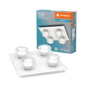   Fürdőszoba LED Falikar Mennyezeti Spot lámpa IP44 22W CCT 3000K-4000K Fehér LEDVANCE