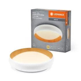   LED mennyezeti lámpatest, szabályozható 24W 3000K meleg fehér fa LEDVANCE