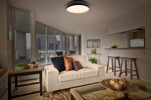 LED mennyezeti lámpatest, szabályozható 36W 3000K meleg fekete-fehér LEDVANCE