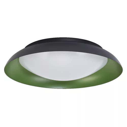 Mennyezeti LED lámpa dekoratív fényerő szabályozható fekete zöld 35W 3000K meleg LEDVANCE