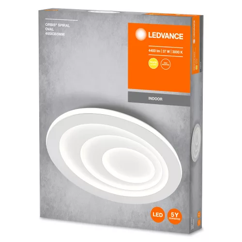 Mennyezeti lámpa LED mennyezeti lámpatest 37W 48,5cm dekoratív kerek fehér LEDVANCE