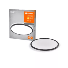   Mennyezeti lámpa LED mennyezeti lámpatest, szabályozható 22W 40cm 3000K meleg fekete vékony LEDVANCE