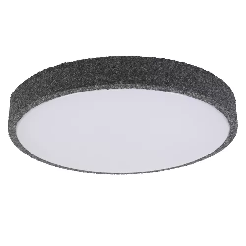 Mennyezeti lámpa LED mennyezeti lámpatest, szabályozható 36W 49cm fekete homokfúvott kő LEDVANCE