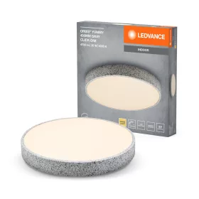   LED mennyezeti lámpa mennyezeti lámpatest, szabályozható 36W 49cm szürke homokfúvott kő LEDVANCE