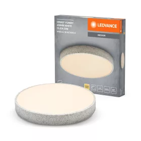   Mennyezeti lámpa LED mennyezeti lámpatest, szabályozható 36W 49cm fehér homokfúvott kő LEDVANCE