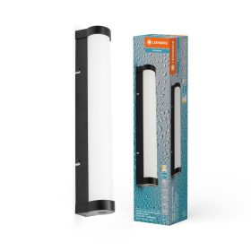   LED Fürdőszobai Lámpa Fali Világítás Tükör Felett Szabályozható 9W 820lm CCT Fekete IP44 40cm Obris Ledvance