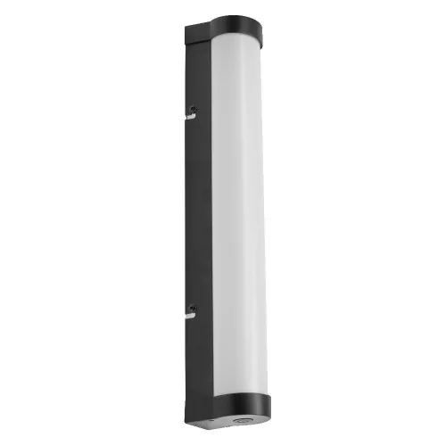 LED Fürdőszobai Lámpa Fali Világítás Tükör Felett Szabályozható 9W 820lm CCT Fekete IP44 40cm Obris Ledvance