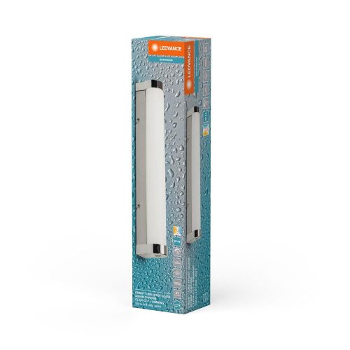 LED Fürdőszobai Lámpa Fali Világítás Tükör Felett Szabályozható 9W 900lm CCT Króm IP44 40cm Obris Ledvance