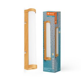   LED Fürdőszobai Lámpa Fali Világítás Tükör Felett Szabályozható 9W 900lm CCT Barna IP44 40cm Obris Ledvance