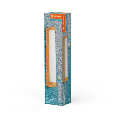 LED Fürdőszobai Lámpa Fali Világítás Tükör Felett Szabályozható 9W 900lm CCT Barna IP44 40cm Obris Ledvance