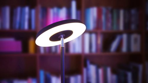 LED állólámpa, álló, 24W, 850lm, RGB CCT, szabályozható fényerővel, állítható, fekete, SMART+ WiFi, mosógép, Luminare Ledvance