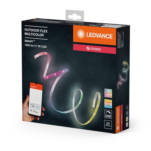 LED szalag kültéri 11W 950lm RGBW CCT 5m SMART+ ZigBee Flex Ledvance